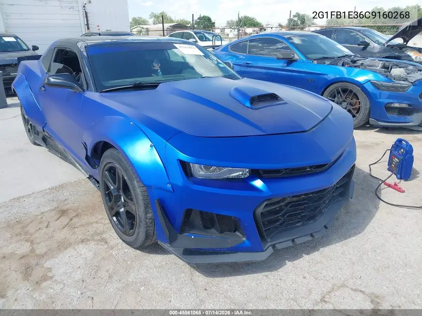 2012 Chevrolet Camaro 1Lt VIN: 2G1FB1E36C9160268 Lot: 45561065
