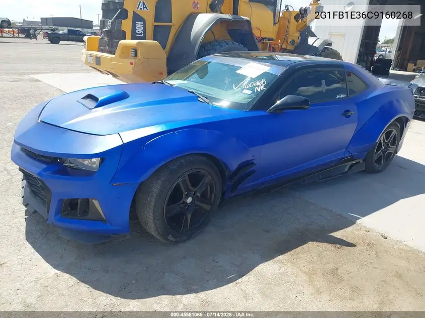2012 Chevrolet Camaro 1Lt VIN: 2G1FB1E36C9160268 Lot: 45561065