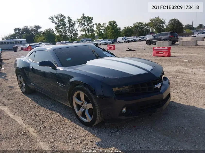 2012 Chevrolet Camaro 2Lt VIN: 2G1FC1E32C9173418 Lot: 45625061
