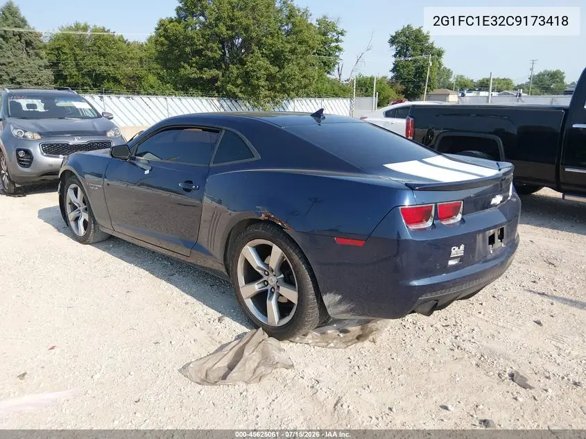 2012 Chevrolet Camaro 2Lt VIN: 2G1FC1E32C9173418 Lot: 45625061