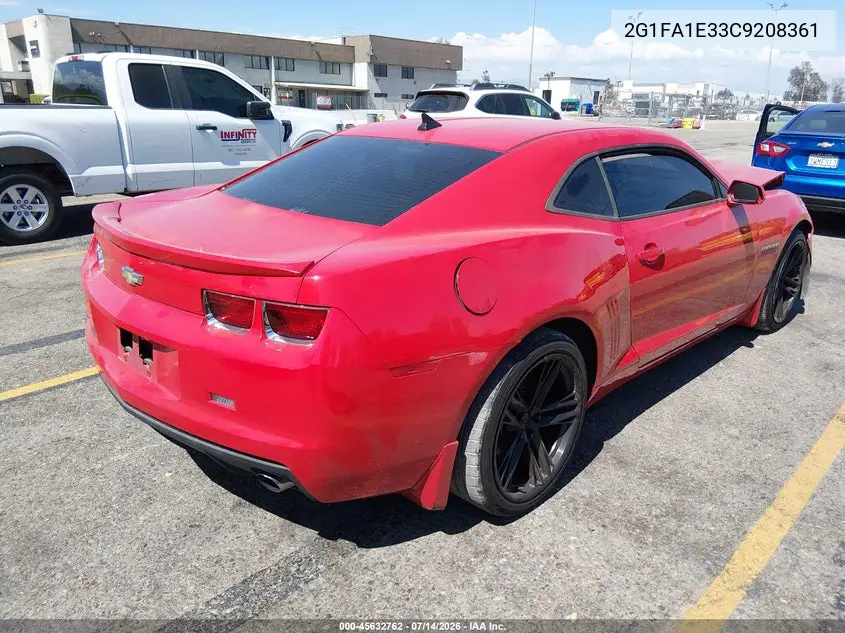 2012 Chevrolet Camaro 2Ls VIN: 2G1FA1E33C9208361 Lot: 45632762