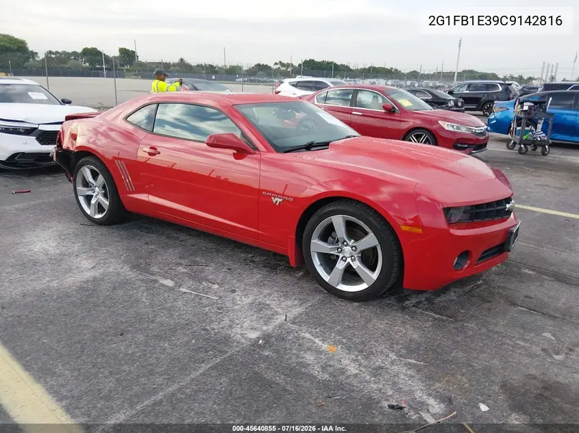 2012 Chevrolet Camaro 1Lt VIN: 2G1FB1E39C9142816 Lot: 45640855