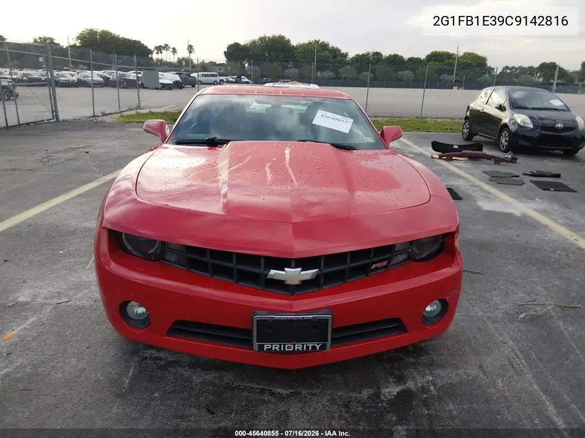 2012 Chevrolet Camaro 1Lt VIN: 2G1FB1E39C9142816 Lot: 45640855