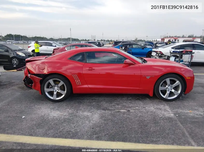 2012 Chevrolet Camaro 1Lt VIN: 2G1FB1E39C9142816 Lot: 45640855