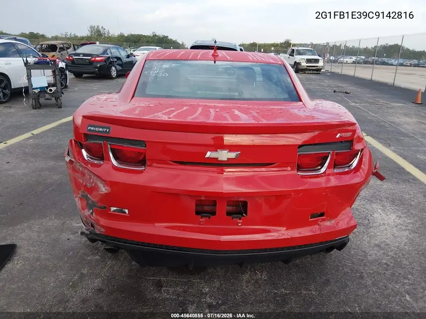 2012 Chevrolet Camaro 1Lt VIN: 2G1FB1E39C9142816 Lot: 45640855