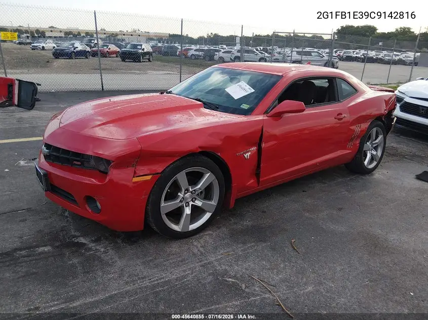 2012 Chevrolet Camaro 1Lt VIN: 2G1FB1E39C9142816 Lot: 45640855