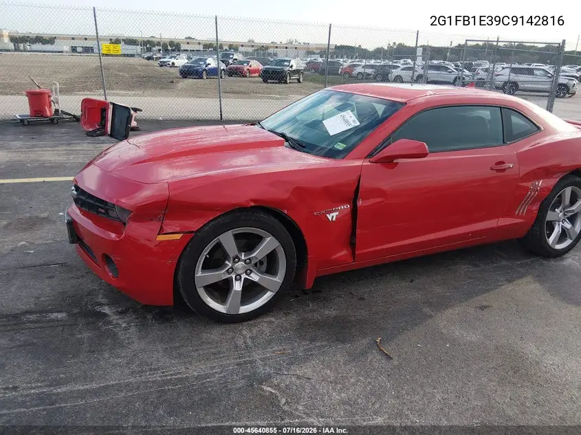 2012 Chevrolet Camaro 1Lt VIN: 2G1FB1E39C9142816 Lot: 45640855