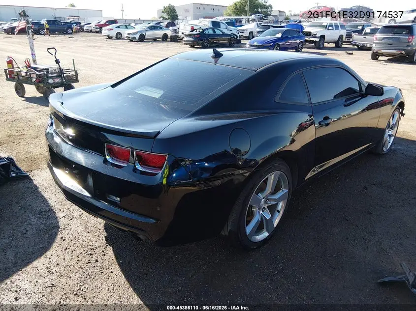 2013 Chevrolet Camaro 2Lt VIN: 2G1FC1E32D9174537 Lot: 45386110