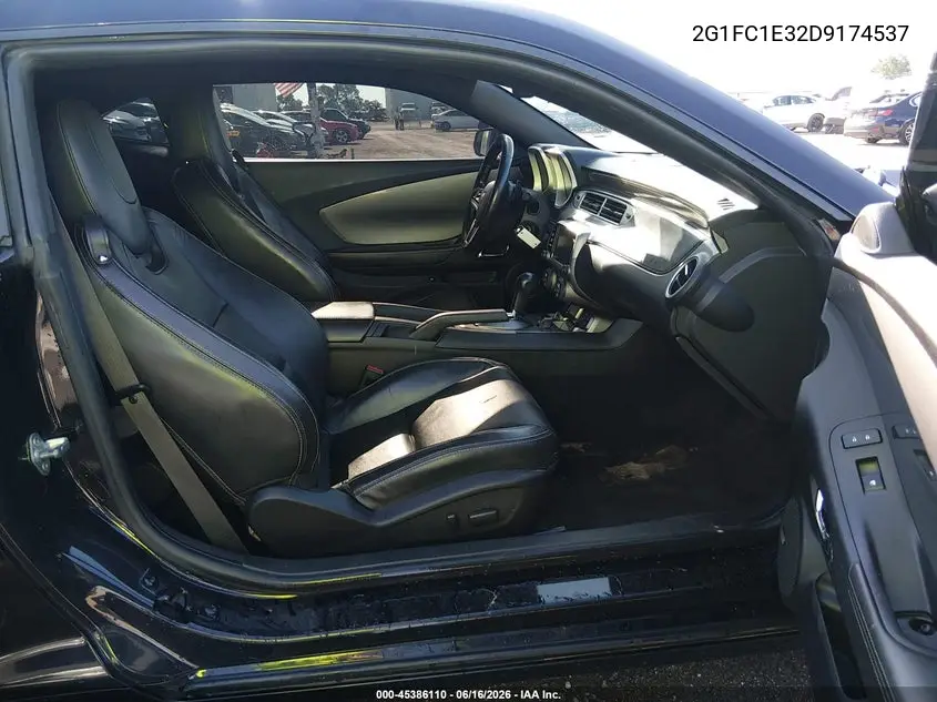 2013 Chevrolet Camaro 2Lt VIN: 2G1FC1E32D9174537 Lot: 45386110