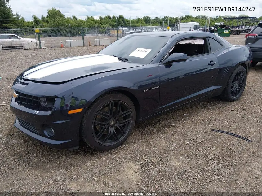 2013 Chevrolet Camaro 1Ss VIN: 2G1FS1EW1D9144247 Lot: 45404085