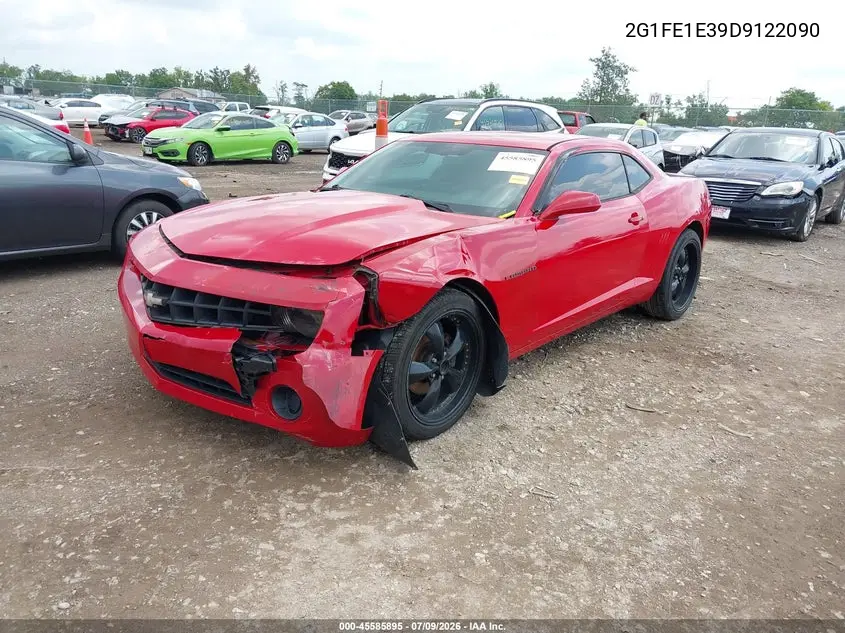 2013 Chevrolet Camaro 1Ls VIN: 2G1FE1E39D9122090 Lot: 45585895