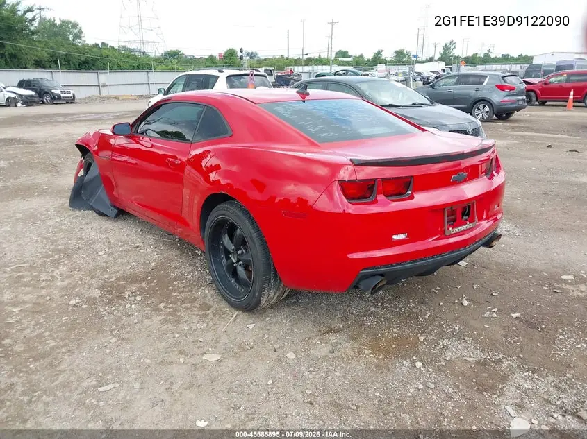 2013 Chevrolet Camaro 1Ls VIN: 2G1FE1E39D9122090 Lot: 45585895