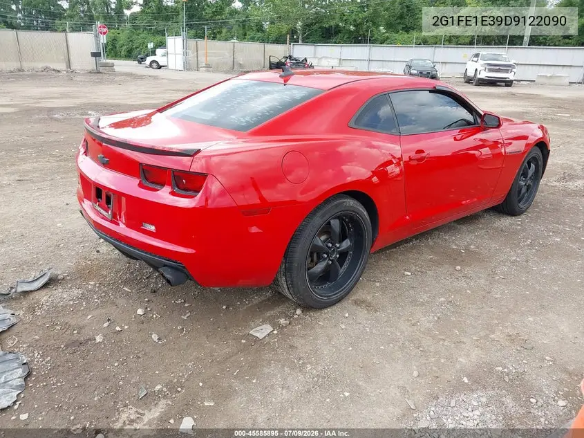 2013 Chevrolet Camaro 1Ls VIN: 2G1FE1E39D9122090 Lot: 45585895