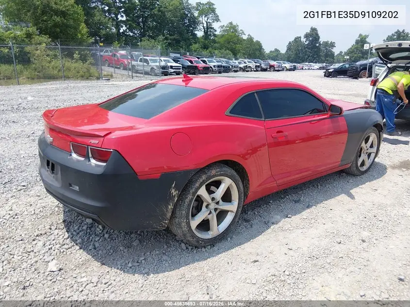 2013 Chevrolet Camaro 1Lt VIN: 2G1FB1E35D9109202 Lot: 45635693