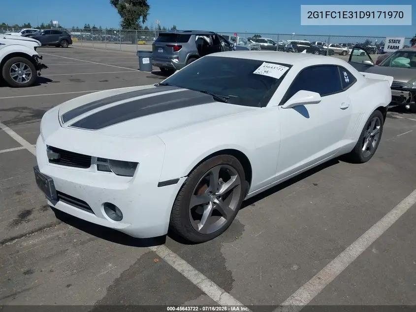 2013 Chevrolet Camaro 2Lt VIN: 2G1FC1E31D9171970 Lot: 45643722