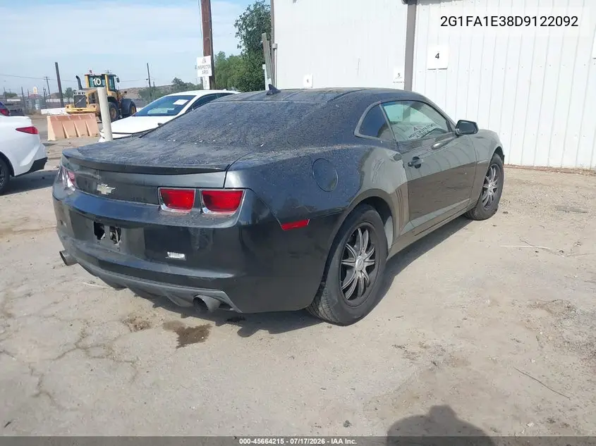 2013 Chevrolet Camaro 2Ls VIN: 2G1FA1E38D9122092 Lot: 45664215