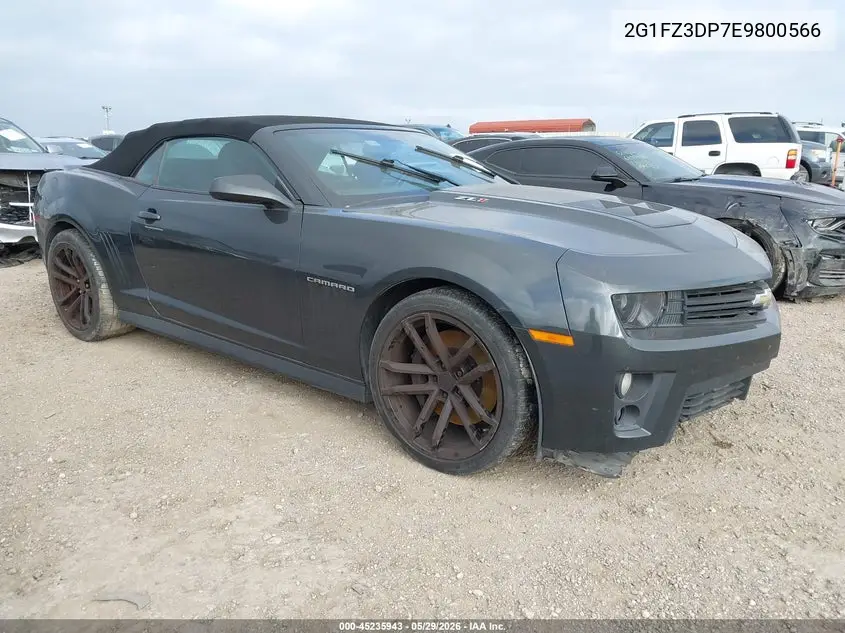 2014 Chevrolet Camaro Zl1 VIN: 2G1FZ3DP7E9800566 Lot: 45235943