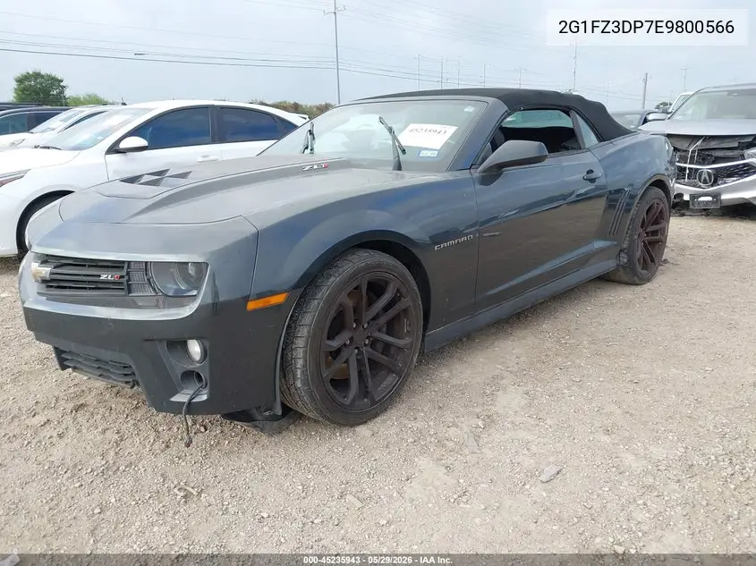 2014 Chevrolet Camaro Zl1 VIN: 2G1FZ3DP7E9800566 Lot: 45235943