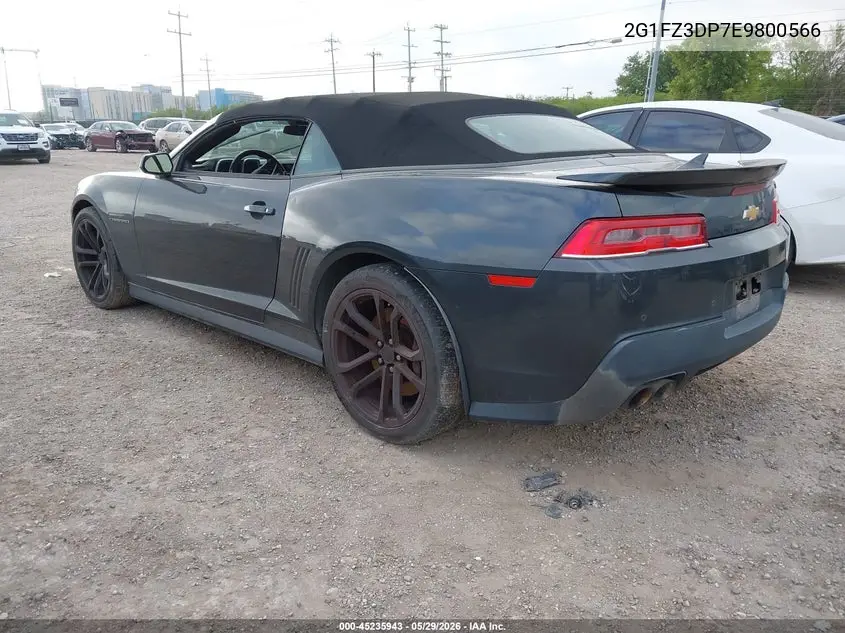 2014 Chevrolet Camaro Zl1 VIN: 2G1FZ3DP7E9800566 Lot: 45235943