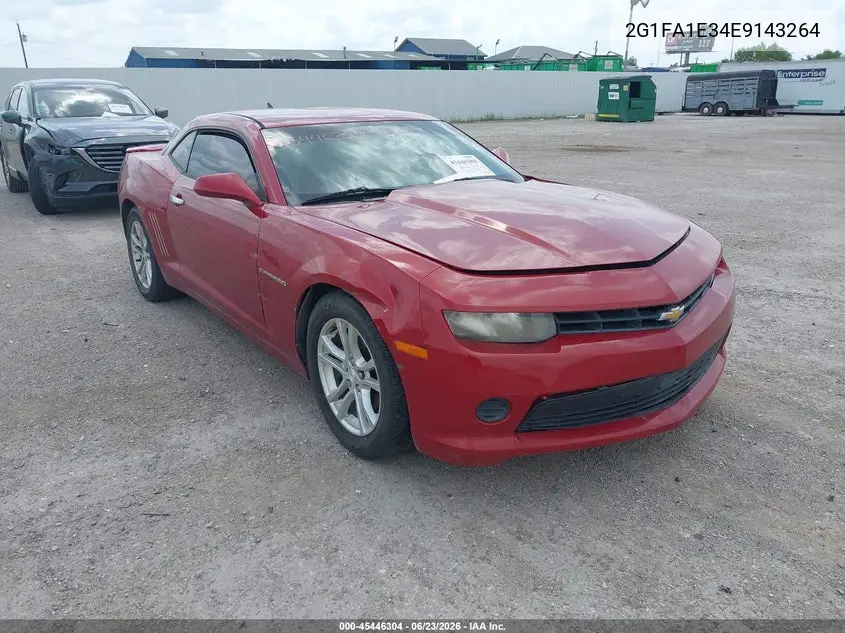 2014 Chevrolet Camaro 2Ls VIN: 2G1FA1E34E9143264 Lot: 45446304