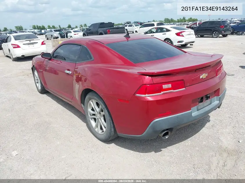 2014 Chevrolet Camaro 2Ls VIN: 2G1FA1E34E9143264 Lot: 45446304