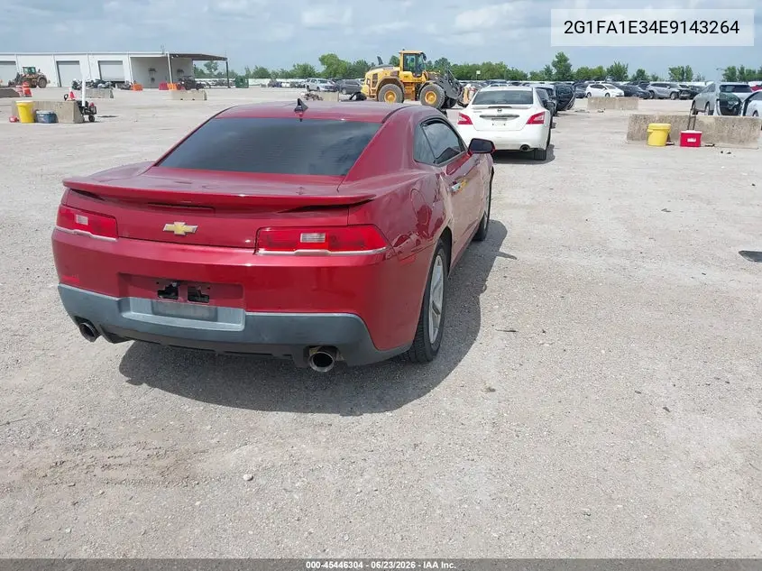 2014 Chevrolet Camaro 2Ls VIN: 2G1FA1E34E9143264 Lot: 45446304