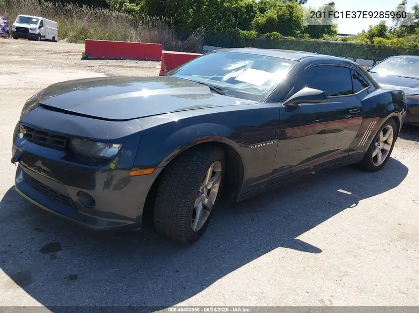 2014 Chevrolet Camaro 2Lt VIN: 2G1FC1E37E9285960 Lot: 45453558
