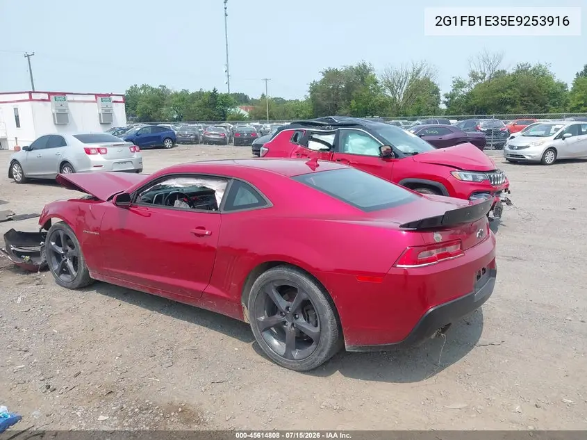 2014 Chevrolet Camaro 1Lt VIN: 2G1FB1E35E9253916 Lot: 45614808