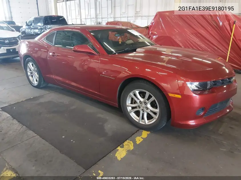 2014 Chevrolet Camaro 2Ls VIN: 2G1FA1E39E9180195 Lot: 45633283