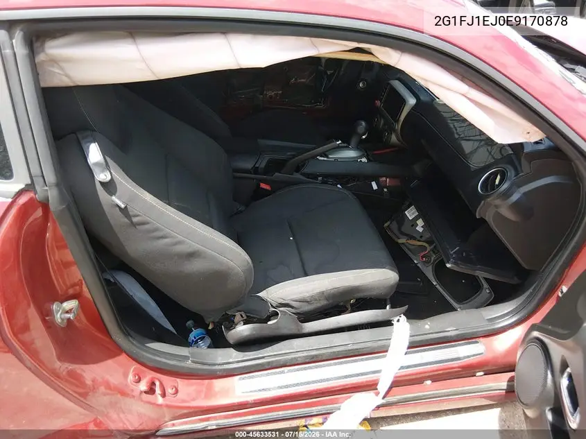 2014 Chevrolet Camaro 1Ss VIN: 2G1FJ1EJ0E9170878 Lot: 45633531