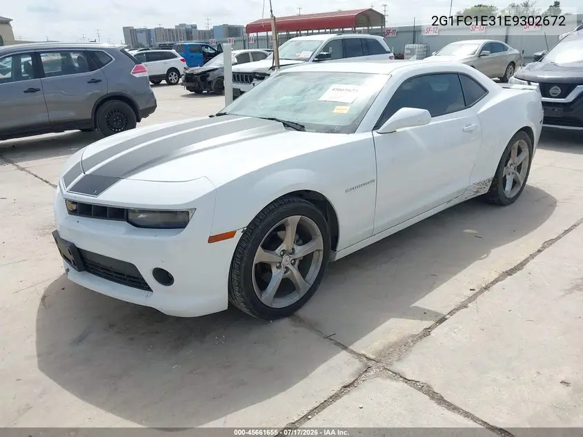 2014 Chevrolet Camaro 2Lt VIN: 2G1FC1E31E9302672 Lot: 45661655