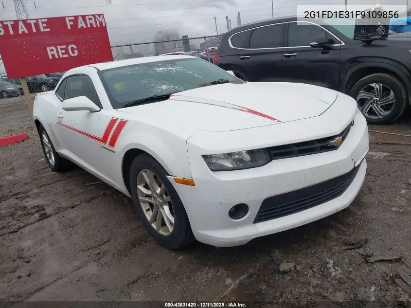 2G1FD1E31F9109856 2015 Chevrolet Camaro 1Lt