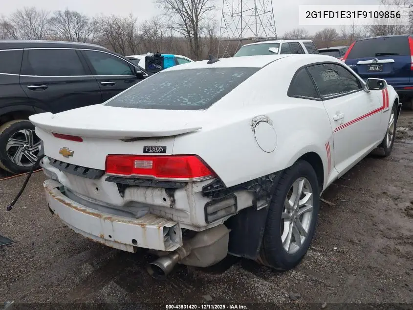 2G1FD1E31F9109856 2015 Chevrolet Camaro 1Lt