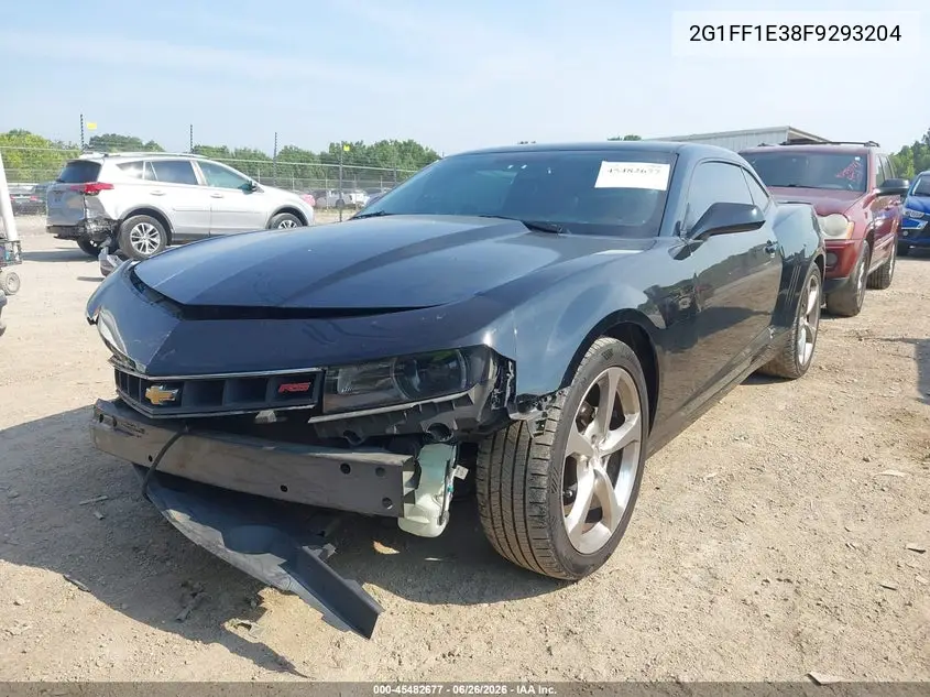 2015 Chevrolet Camaro 2Lt VIN: 2G1FF1E38F9293204 Lot: 45482677