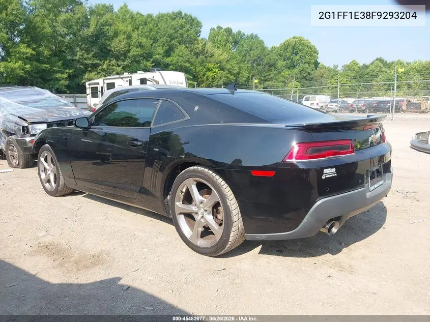 2015 Chevrolet Camaro 2Lt VIN: 2G1FF1E38F9293204 Lot: 45482677