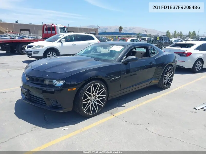2015 Chevrolet Camaro 1Lt VIN: 2G1FD1E37F9208486 Lot: 45520309