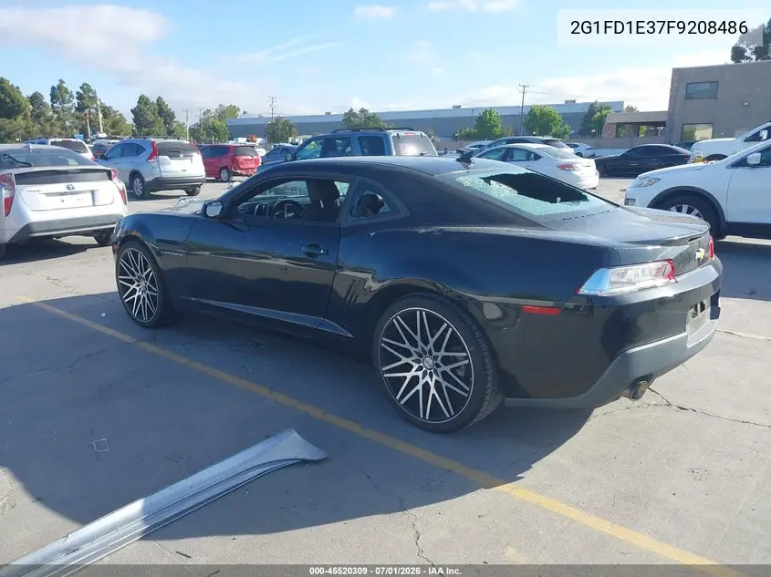 2015 Chevrolet Camaro 1Lt VIN: 2G1FD1E37F9208486 Lot: 45520309
