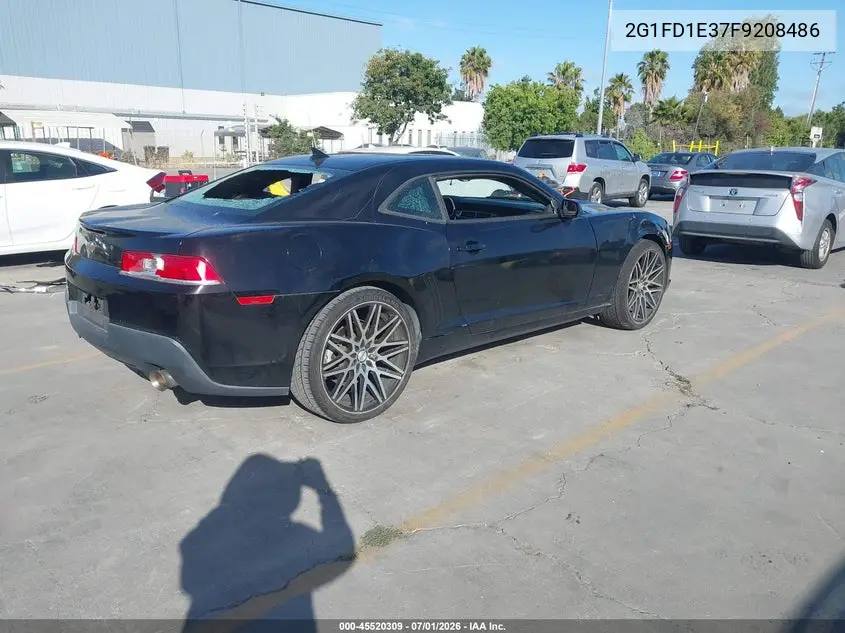 2015 Chevrolet Camaro 1Lt VIN: 2G1FD1E37F9208486 Lot: 45520309