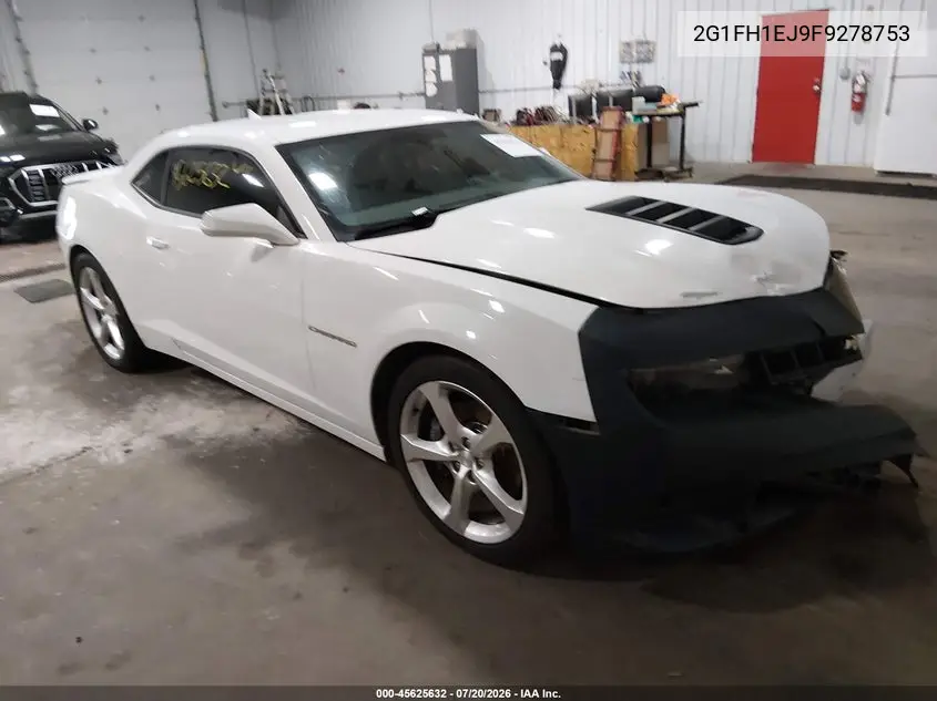 2015 Chevrolet Camaro 1Ss VIN: 2G1FH1EJ9F9278753 Lot: 45625632