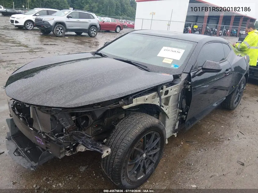 2016 Chevrolet Camaro 1Lt VIN: 1G1FB1RS2G0182186 Lot: 45576836