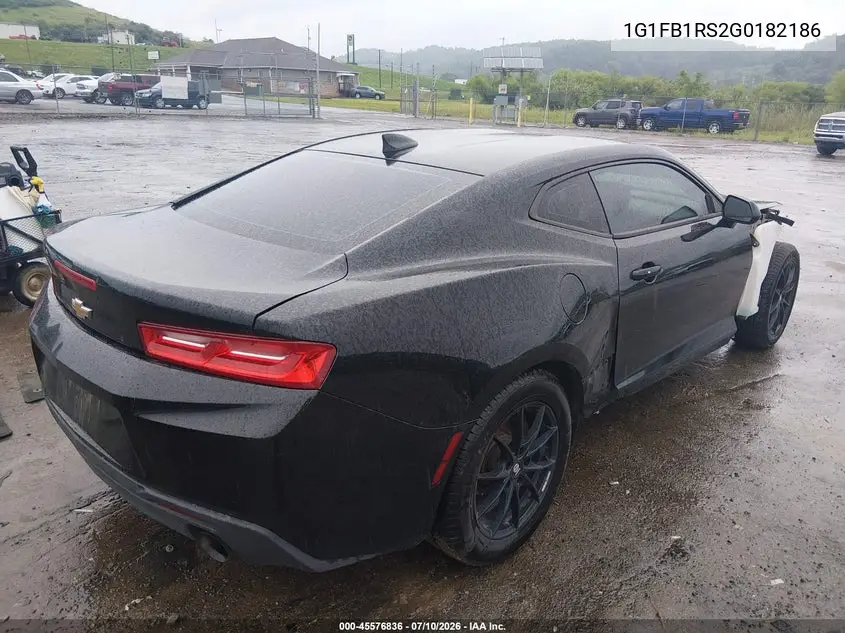 2016 Chevrolet Camaro 1Lt VIN: 1G1FB1RS2G0182186 Lot: 45576836