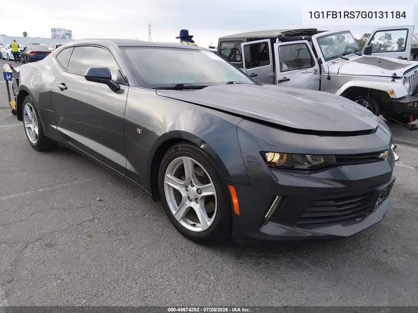 2016 Chevrolet Camaro 1Lt VIN: 1G1FB1RS7G0131184 Lot: 45674282