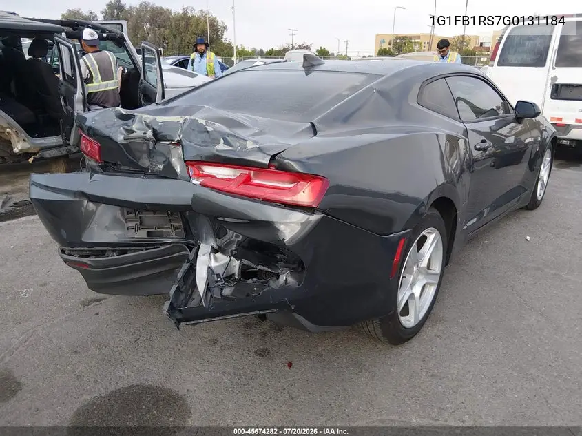 2016 Chevrolet Camaro 1Lt VIN: 1G1FB1RS7G0131184 Lot: 45674282