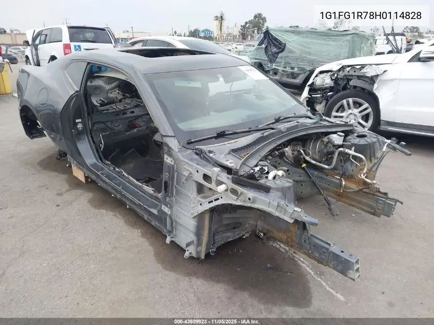 1G1FG1R78H0114828 2017 Chevrolet Camaro 2Ss