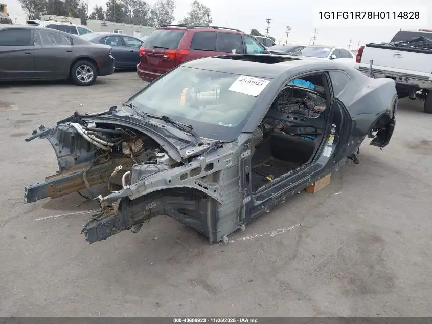 1G1FG1R78H0114828 2017 Chevrolet Camaro 2Ss