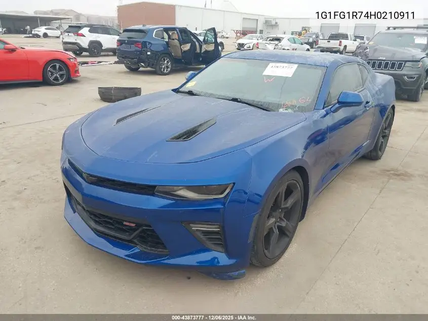 1G1FG1R74H0210911 2017 Chevrolet Camaro 2Ss