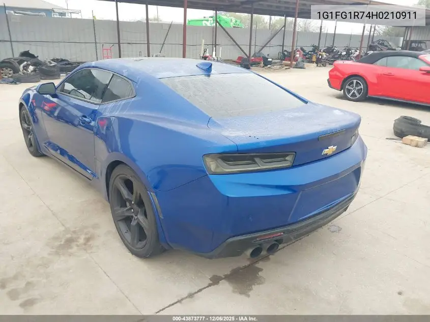 1G1FG1R74H0210911 2017 Chevrolet Camaro 2Ss
