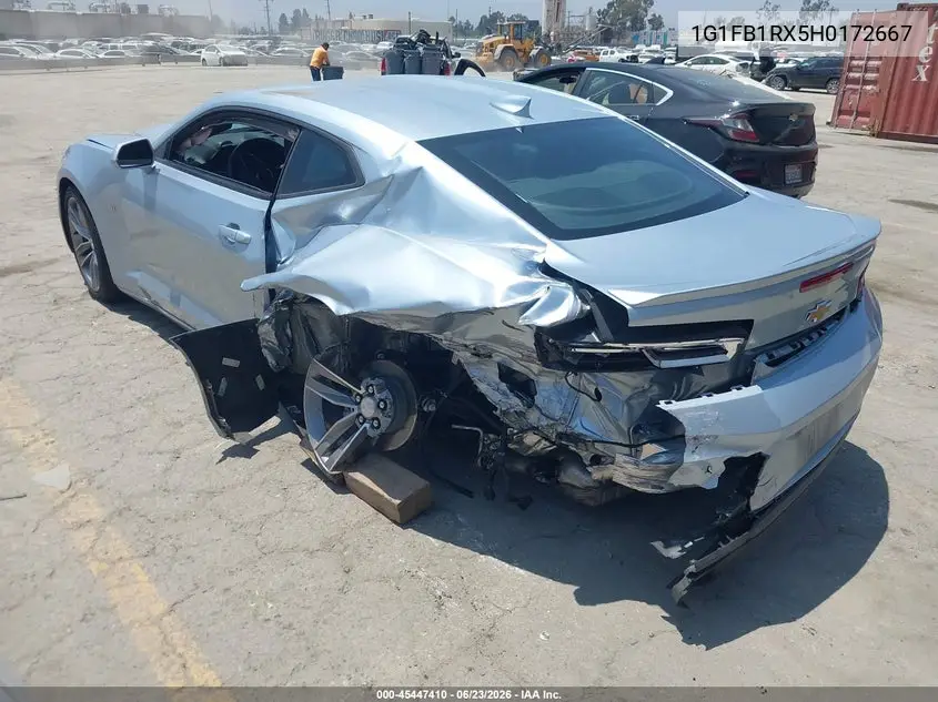 2017 Chevrolet Camaro 1Lt VIN: 1G1FB1RX5H0172667 Lot: 45447410