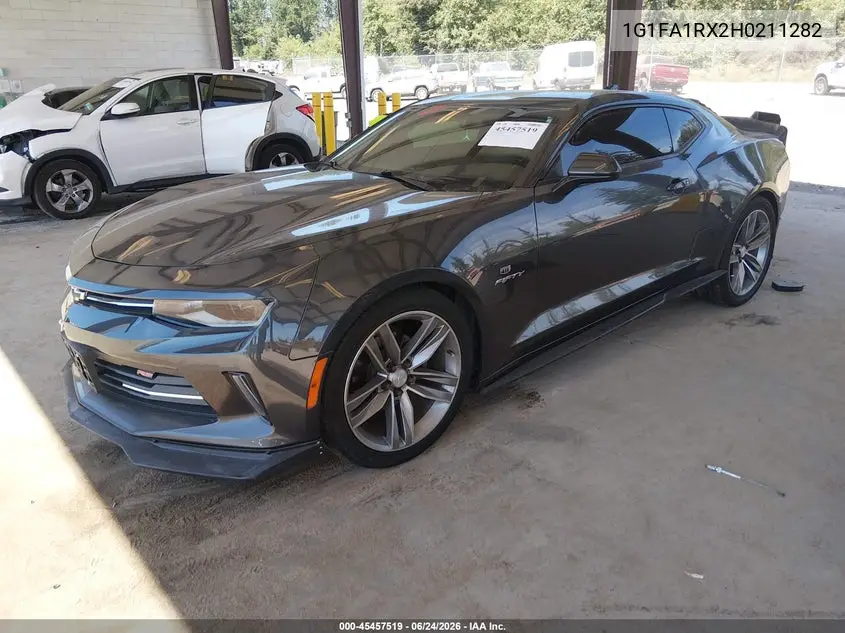 2017 Chevrolet Camaro 1Ls VIN: 1G1FA1RX2H0211282 Lot: 45457519