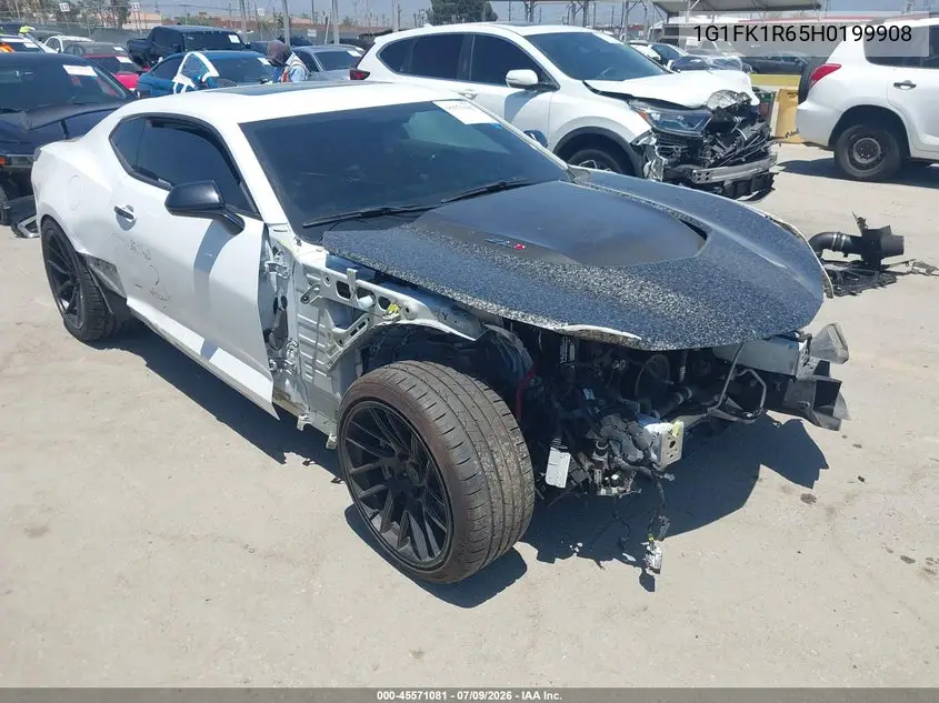 2017 Chevrolet Camaro Zl1 VIN: 1G1FK1R65H0199908 Lot: 45571081